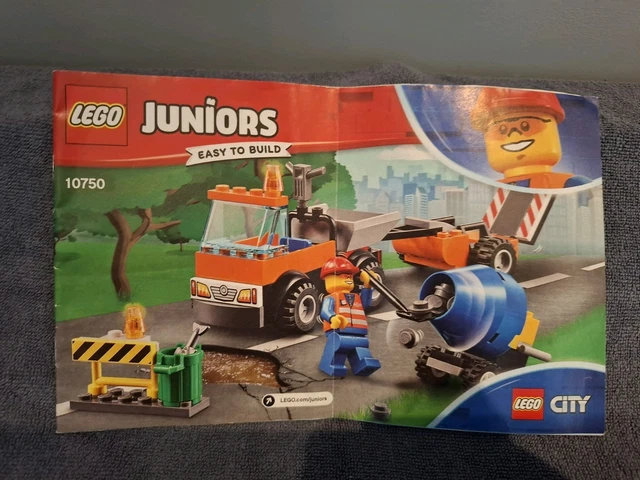 LEGO CITY JUNIORS 10750 Road Repair Truck and Construction Worker