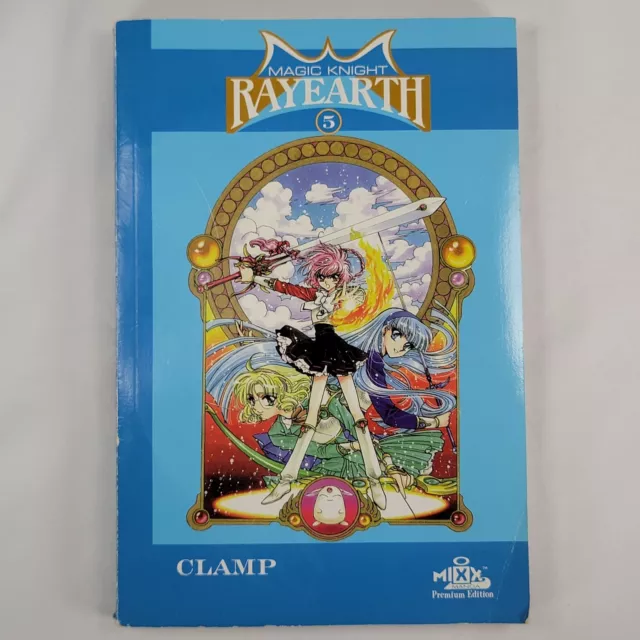 Magic Knight Rayearth Mixx Manga Vols 3-6 by Clamp RARE OOP 1st editions