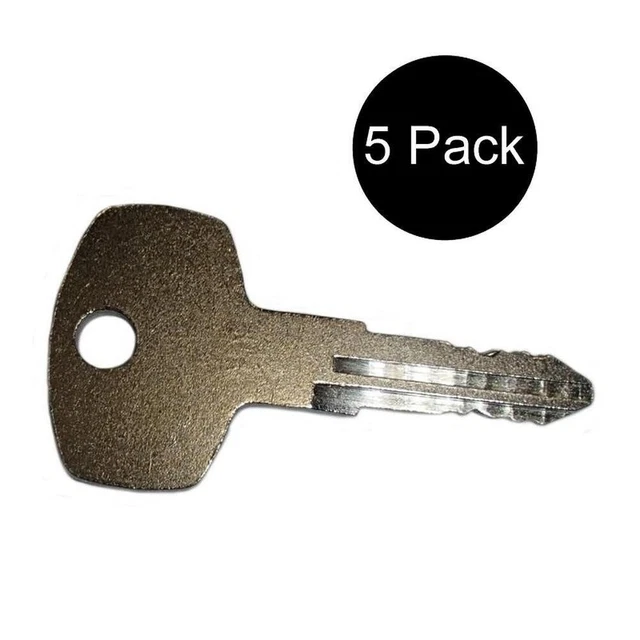 (5) Fork Lift Ignition Start Switch Keys X7 Fits Nissan Forklift Truck Equipment