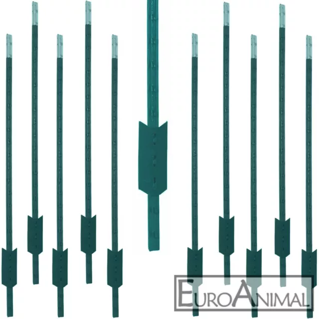 5 - 250 Stück T-Pfosten 152cm Pfahl Weidezaunpfahl Zaunpfahl T-Post Zaunpfosten