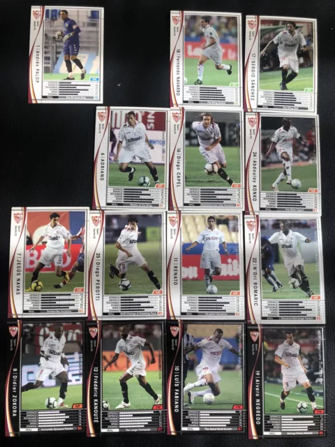 Sevilla FC Complete Sets Panini/Sega (Japan) WCCF