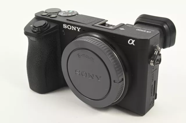 Sony A6500 24.2MP Mirrorless Camera Body Shutter Count 14,000 #T3403976