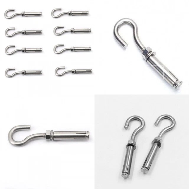 Viti Di Espansione Con Occhiello In Acciaio Inox 304 - Confezione Da 5 Pezzi Per Fissaggi In Muratura - Foto 8