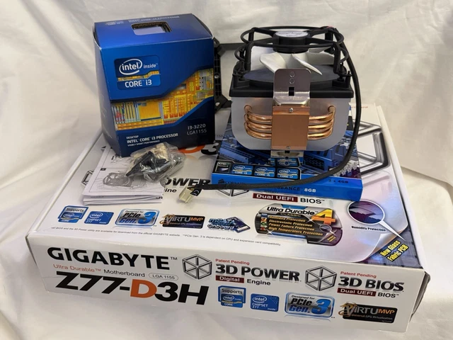 Combos de CPU y placas base, Componentes/piezas ordenador