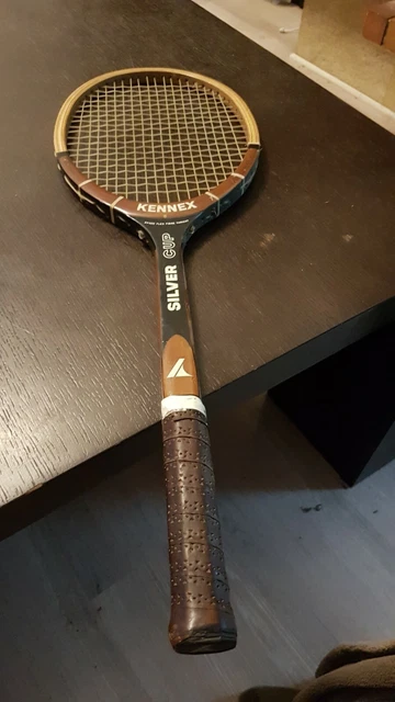 Raquette Vintage Pro Kennex Graphite Golden ACE – Adulte, Noire, Pour Collectionneur Ou Passionné De Tennis Rétro