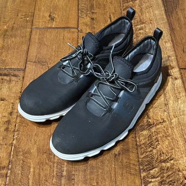 FOOTJOY MEN'S SUPERLITES XP Spikeless Golf Shoes Black Size 12 M 58087 ...
