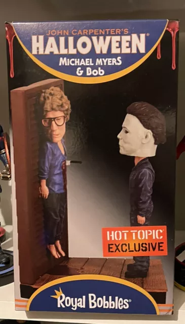 Hot Topic Exclusive Royal Bobbles Michael Myers And Bob
