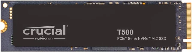 Ssd Crucial T500 De 1 Tb Gen4 Nvme M.2 Para Juegos Internos - Venta