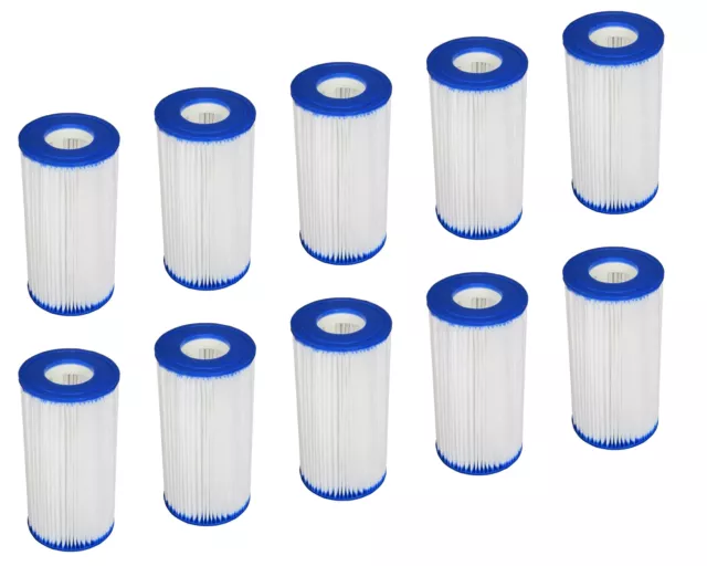 Bestway 58012 | 10x Filterkartusche Filterpatrone Größe III Gr.3 Pool Filter NEU