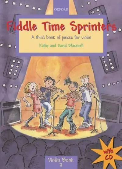 Fiddle Time Sprinters + CD: A third book of pieces for violin,Kathy Blackwell,