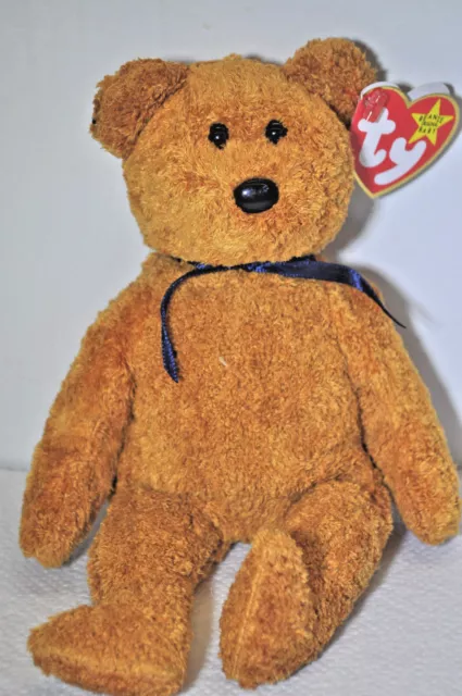 Ty Beanie Baby Fuzz -  Teddybär Stofftier