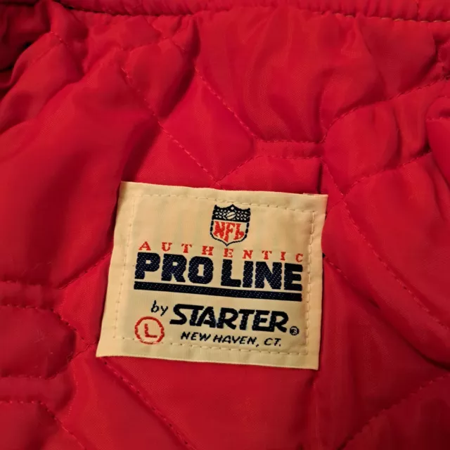 VINTAGE 90S NFL Starter Pro Line San Francisco 49ers Satin Jacket Size ...