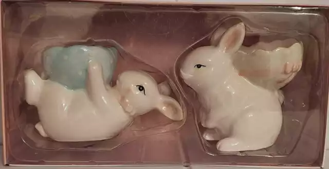 Set of Two Bunny Egg Cups