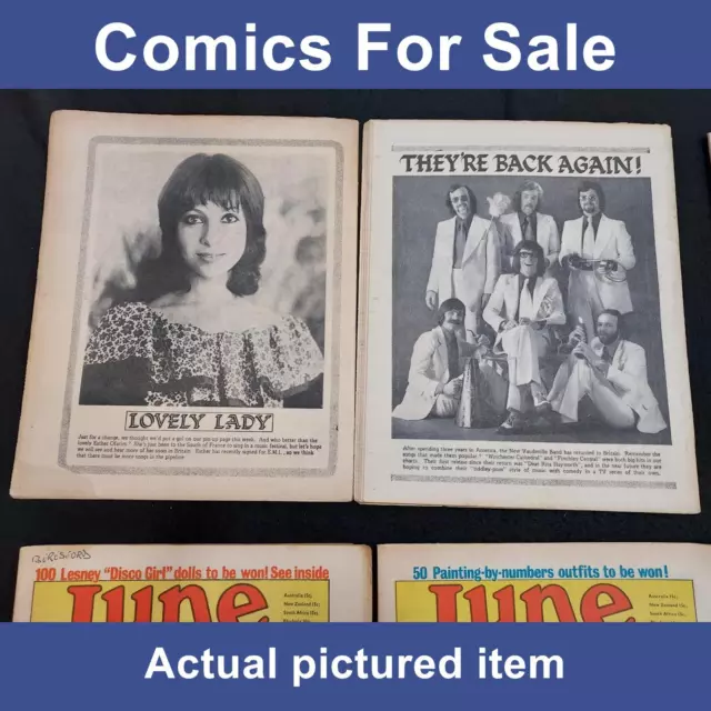 June & Pixie comic x 14 issue  job lot 1973 1974 - UK IPC Girls (LOT#11938) 3