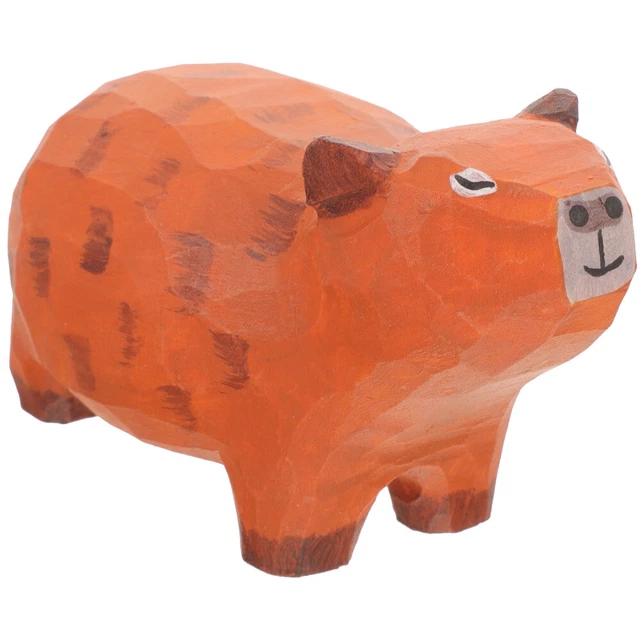 Générique Figurine Capybara, Statues D'animaux Mignons | Décoration Capybara,Sculpture Modèle, Jouet Peint à La Main, Artisanat Animalier, Décoration