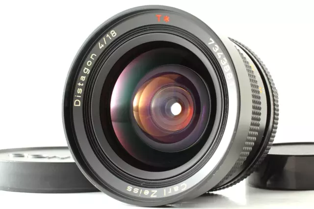 [Mint] Contax Carl Zeiss Distagon T 18mm F/4 Mmj Linse für Cy Mount aus Japan