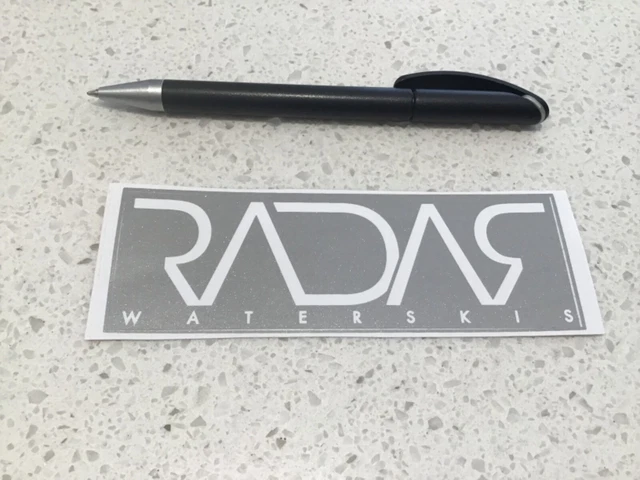 Radar Waterskis Sticker, Kiteboarding Surfing Surf Waveboarding, Skate Bmx Cycle
