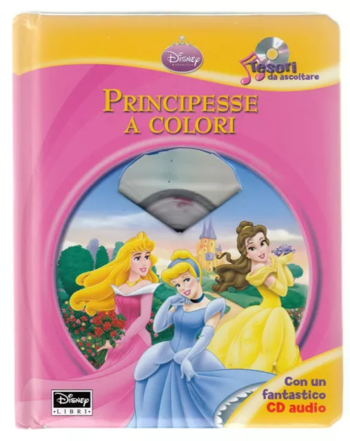 LIBRO + CD Principesse a Colori Disney Tesori da Ascoltare EUR 8,90 -  PicClick IT