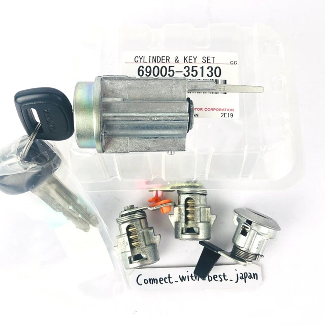 TOYOTA GENUINE PICK Up 19881997 Ignition Door Lock Cylinder Set 69005