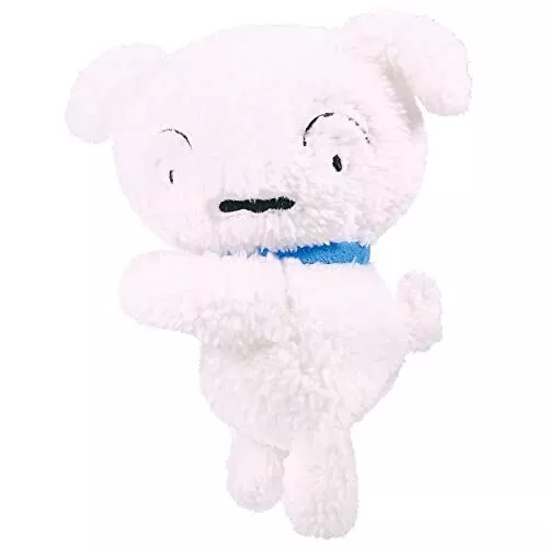 Crayon Shin-chan and Pouch SHIRO Toy Doll Plush 17cm Goods Stuffed