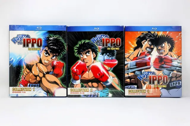 Hajime no Ippo Complete Anime TV + OVA Blu-ray Set Collection 1 2 3