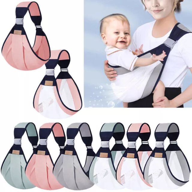 De sécurité Sling Wrap Sling Carrie Porte-voile nouveau-né Bébé transporte Wrap