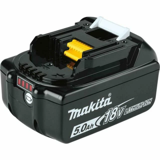 Makita BL1850B 18V 5.0Ah Batteria agli Ioni di Litio  indicatore di carica