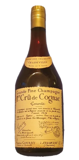 Cognac-Grande Fine Champagne "Chadeville". 1er Crû.