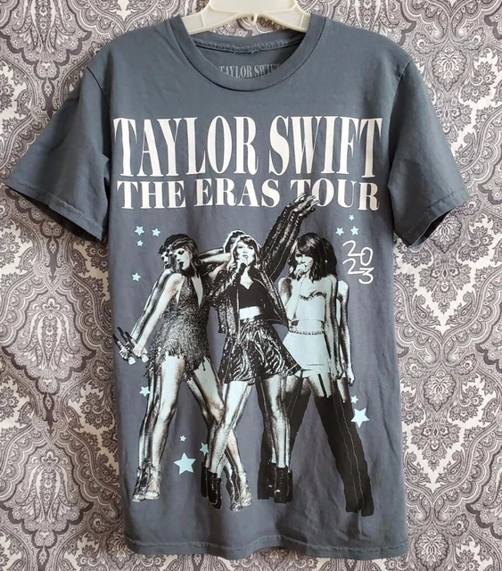 TAYLOR SWIFT The Eras 2023 Tour Official Merch TShirt size SMALL soft tee EUR 48,68