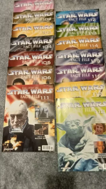 The Official STAR WARS Fact File 57 Magazines 2