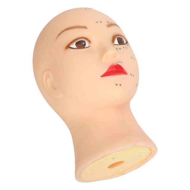 Soft Mannequin Head Realistic Skin Texture Eyelash Extension Mannequin Head Sd0