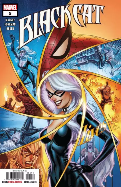 Black Cat #5 Cover A Regular J Scott Campbell Cover By Marvel Written by Jed Mac