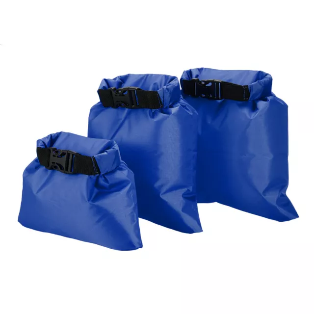 Lixada Pack of 3 1L+2L+3L Waterproof Dry Bag Outdoor Portable Dry Sack swimming