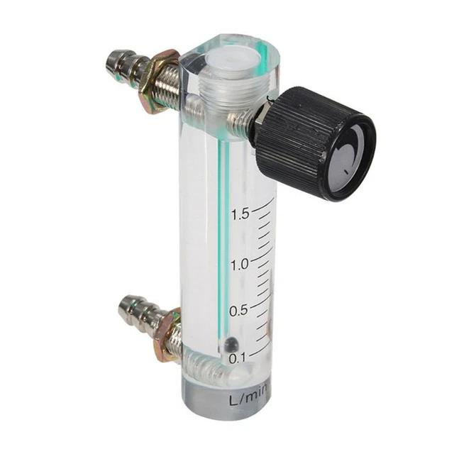 LZB-6M Flowmeter Adjustable 0-1.5 LPM Air  Flowmeter with Control for  C