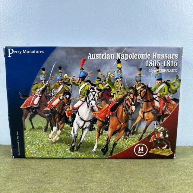 Perry Miniatures Austrian Napoleonic Husssars 1805-1815 28mm Hard Plastic AN100