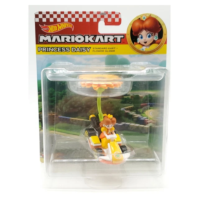 HOT WHEELS MARIO Kart Princess Daisy Diecast Car Standard Kart Flower