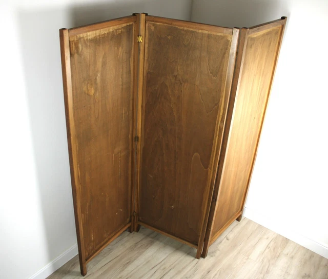 Antico Separè Paravento Medico in LEGNO '900 D'Epoca Vintage Antiquariato Italy Antico Separè Paravento Medico in LEGNO '900 D'Epoca Vintage Antiquariato Italy