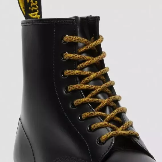 Dr Martens Yellow, Blue,  Red, & Black Marl Boot Laces 8-10 Eyelets 140cm