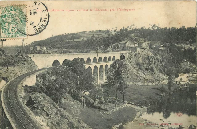 43  Les Bords Du Lignon Au Pont De L'enceinte Pres D'yssingeaux