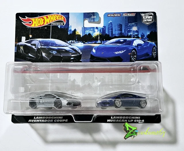 Store Minh Chung Xe Mô Hình đồ Chơi Hot Wheels Car Culture 2 Pack Lamborghini Aventador Coupe Lamborghini Huracan Lp I.387711095