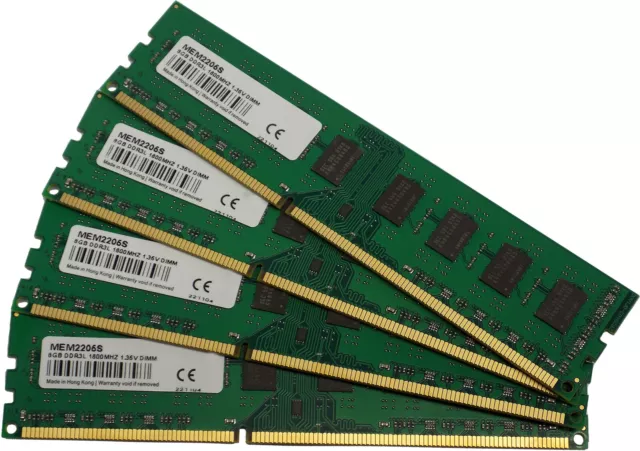 Desktop RAM 8GB 16GB 32GB DDR3 DDR3L 1600 PC3-12800U 240pin nonECC Speicher PC 3