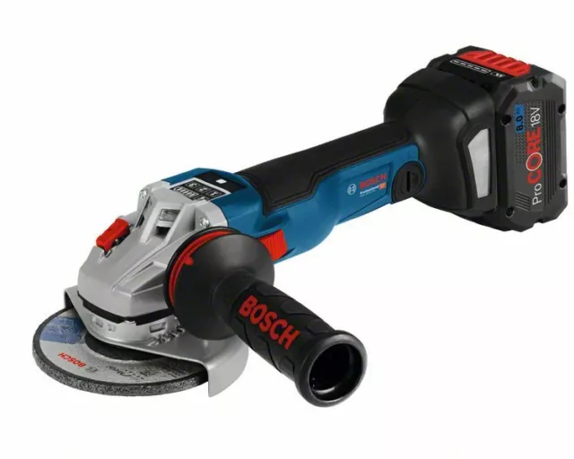 Bosch Akku-Winkelschleifer GWS 18V-10 SC, Solo Version, GCY 30-4, L-BOXX