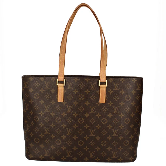LOUIS VUITTON Luco Monogram WomenTote Bag Brown Discontinued product USED LOUIS VUITTON Luco Monogram WomenTote Bag Brown Discontinued product USED
