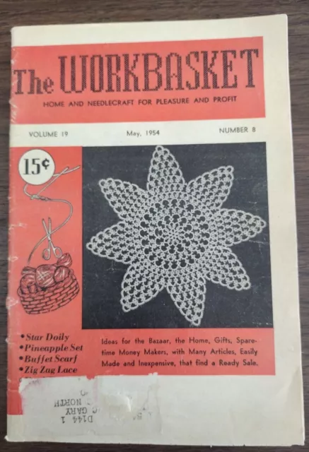 De colección The Workbasket volumen 19 de mayo de 1954 número 8