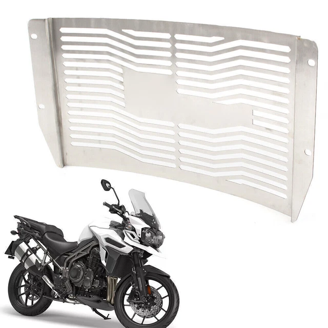 Copertura Protezione Radiatore Griglia per TIGER 1200 EXPLORER 2012-2017 argento