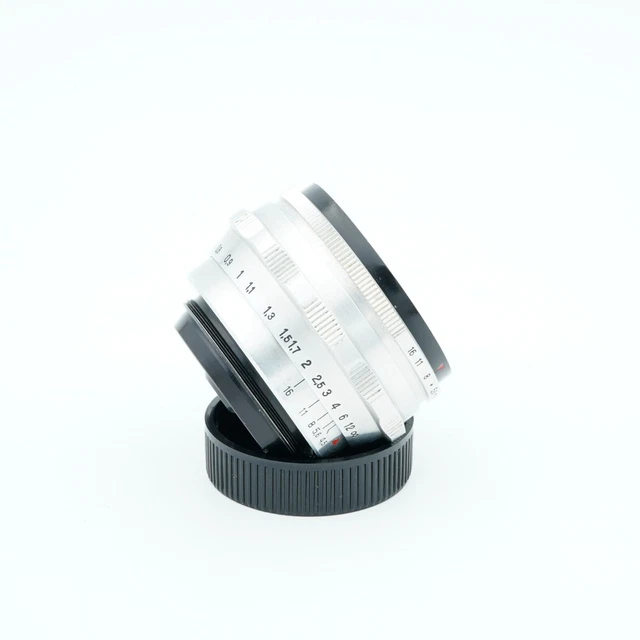 Carl Zeiss Jena Alu Tessar T 40mm f4,5 mit M42 Gewinde Normalobjektiv, 10 Blades 3