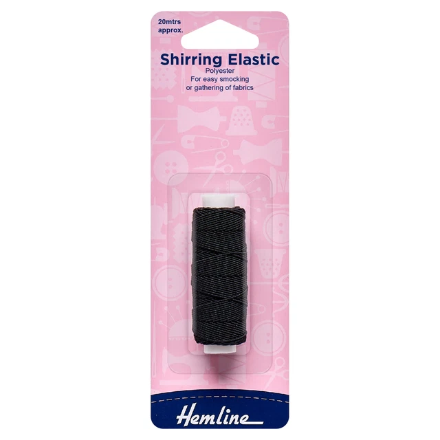 Hemline Shirring elastisch: 20 m x 0,75 mm