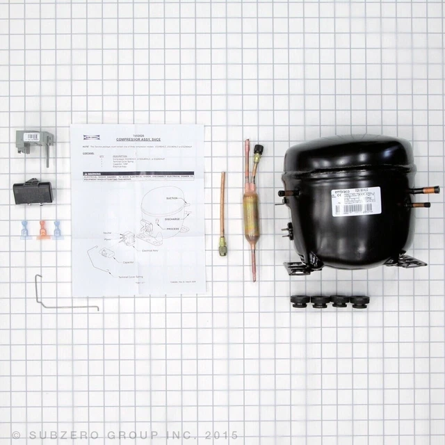 SUB ZERO SUBZERO EGX80HLC Compressor Kit Models 601F 601F2 601F3