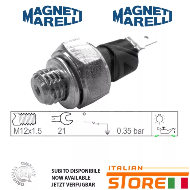 Fiat Panda Uno A112 Bulbo Sensore Pressione Spia Olio Marelli 116459169915