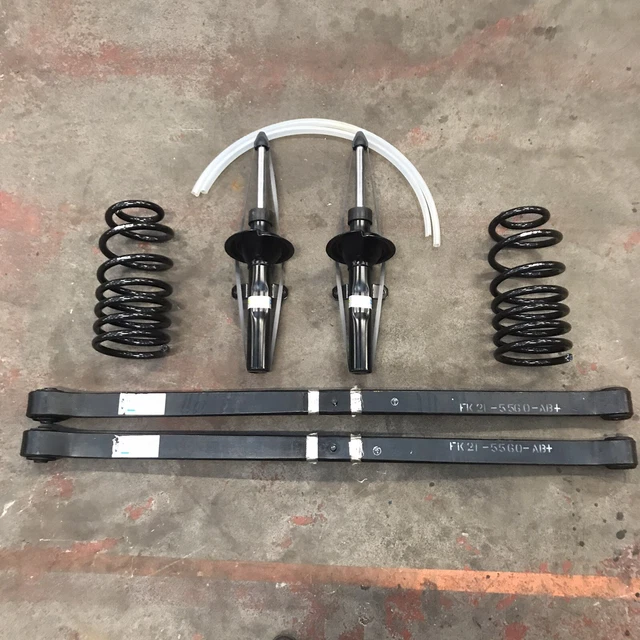 FORD TRANSIT CUSTOM Front & Rear Lowering Springs & Shocks 2021 Eibach ...